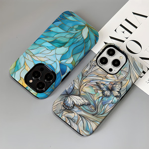 <span class=keywords><strong>Coque</strong></span> <span class=keywords><strong>de</strong></span> <span class=keywords><strong>protection</strong></span> premium 2-en-1 effet craquelé motif fleur <span class=keywords><strong>de</strong></span> lotus, la plus vendue pour <span class=keywords><strong>iPhone</strong></span> 17 16 15 14 13 12 <span class=keywords><strong>11</strong></span> - Product Image 2