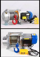 Nouvelle palan électrique en aluminium de 1 tonne, moteur 220V/380V, télécommande sans fil, élingue à câble, palan minier pour hôtels et construction