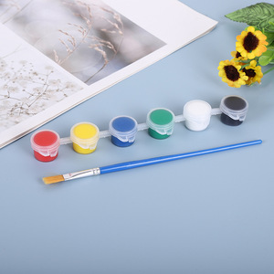 In Offerta Set di 12 <span class=keywords><strong>Colori</strong></span> 3ML di Pittura Acrilica per Strip Art Mini Kit di Pittura con Pennello per Bambini <span class=keywords><strong>e</strong></span> Adulti - Product Image 4