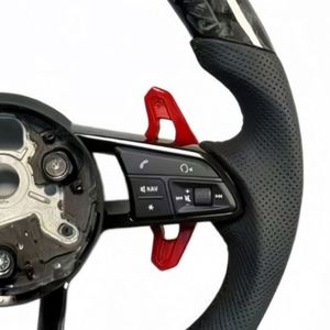 Volant en fibre de carbone véritable pour <span class=keywords><strong>Audi</strong></span> A6 S6 RS6 A7 C8 R8 B8 B9 Q7 S7 RS7 A8 S8 RS Sportback <span class=keywords><strong>S</strong></span>-<span class=keywords><strong>Line</strong></span> - Vente en gros - Product Image 4
