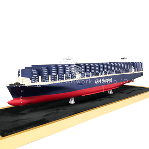 O.a.s tùy chỉnh 65cm ASM Mô hình tàu container nhà máy sản xuất năm mới lưu niệm và mô hình tàu Quà Tặng - Product Image 2