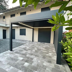 3x3 3x4 <span class=keywords><strong>5x6</strong></span> 6x6m Gazebo Pergola alluminio pergolato esterno pergolato in alluminio motorizzato - Product Image 1