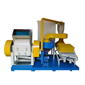 Improve efficiency scrap copper wire separator recycling machine scrap copper cable granulator