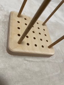 Support personnalisé Grand Moyen Petit Crochet Blocage Peg Board Tricot Artisanat Bloqueur Granny Carré avec chevilles - Product Image 4