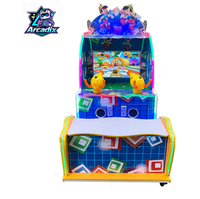 Mesin Arcade Tembak Air Layar 26 Inci Dua Pemain Koin Operasi Anak-Anak Indoor Komersial
