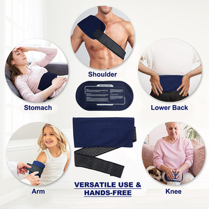 Paquete de hielo reutilizable personalizado para microondas, almohadilla de <span class=keywords><strong>gel</strong></span> suave y flexible multiforma para terapia de rehabilitación - Product Image 5