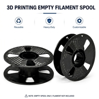 Bobine de filament d'impression 3D vide réutilisable de 200 mm, support de bobine en plastique pour filament PLA PETG ABS, OEM ODM, fourni par l'usine