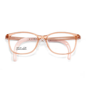 Huan Bao Ui – montures de lunettes ovales pour enfants, 48-16-138, verres en résine à monture complète antidérapante pour enfants, Danyang - Product Image 1