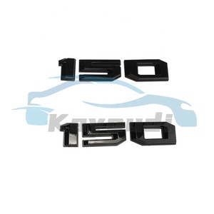 3D ABS <span class=keywords><strong>F150</strong></span> letra inglesa coche trasero maletero cuerpo pegatina insignia emblema - Product Image 3
