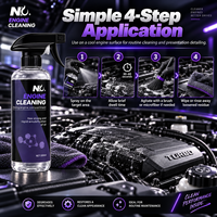 Nettoyant pour compartiment moteur OEM sous marque privée 500ml – Spray de nettoyage moteur automobile pour marques et distributeurs de produits d'entretien automobile