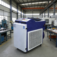 Nouvelle machine de décapage de rouille au laser à fibre à onde continue 3000W, haute précision, refroidissement par eau, portable, pour acier inoxydable, peinture, huile, métal