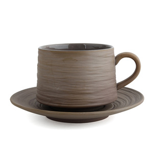 <span class=keywords><strong>Supporto</strong></span> MSH Logo americano in gres americano fatto a mano retrò ceramica arabica ceramica tazza da <span class=keywords><strong>caffè</strong></span> e piattino - Product Image 1