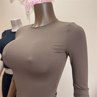 Ensemble de sport pour femmes Jiubaju, vêtements de sport, survêtement de gym, leggings, ensemble de yoga, tenue d'entraînement 2 pièces