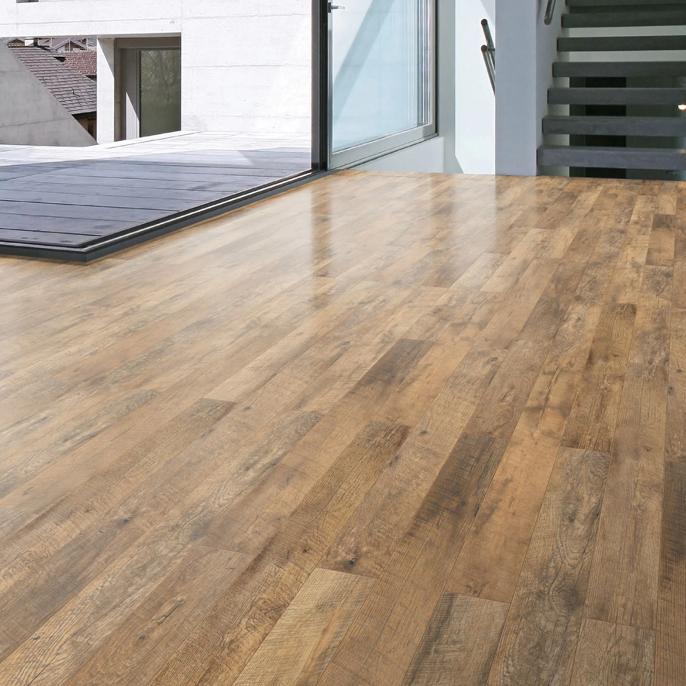 Wholesale Cheap price pavimento laminate hdf waterproof flooring laminate wood flooring 12 mm ac5