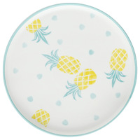 Assiette plate japonaise en céramique peinte à la main pour steak Plateau de rangement moderne pour plats occidentaux Présentoir de bijoux créatif Cuisine