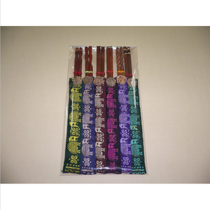 Palillos de madera de teca de alta calidad, hechos a mano, empaquetados en una bolsa de plástico con 5 pares, palillos ecológicos. - Product Image 2