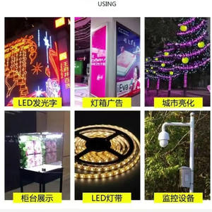 Nouveau type de <span class=keywords><strong>transformateur</strong></span>/alimentation <span class=keywords><strong>LED</strong></span> ultra-mince pour boîte lumineuse 60W 100W 150W 200W 250W <span class=keywords><strong>IP44</strong></span>, 24W à tension constante 110V/220V pour bandes <span class=keywords><strong>LED</strong></span> - Product Image 6