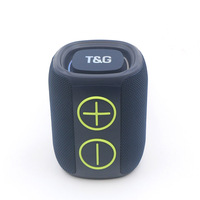 TG-486mini NUEVO Altavoz Portátil Super Bass Estéreo con Bluetooth, Tejido Impermeable, HiFi, Luz RGB, Altavoz Potente, Radio FM/TF/USB