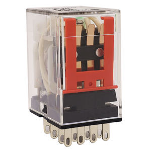 HH54P(MY4) MY4N-GS автомобильное реле общего назначения 6/12/24/48 VDC со светодиодом 14PIN 5A 10A/250VAC защитное реле - Product Image 5