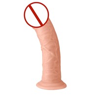 Antpop Dildo Realista Recargable de TPE con Ventosa - Vibrador Grande con Rotación, Impermeable, Ecológico y Portátil para Mujeres