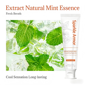 <span class=keywords><strong>Pasta</strong></span> Dental Blanqueadora Más Vendida, con Sabor a Menta, 120g, Aliento Fresco, Cuidado Bucal, Eliminación <span class=keywords><strong>de</strong></span> Manchas, Venta al Por Mayor - Product Image 1