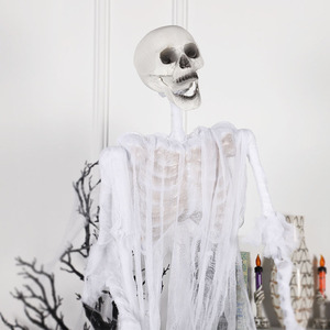 Accesorios decorativos de Halloween para casa de terror: Fantasma de lápida con inducción, secreto de la cámara de la casa embrujada y <span class=keywords><strong>esqueleto</strong></span> vocal - Product Image 2