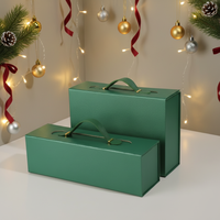 Boîtes rigides en carton pliables de luxe de haute qualité, logo personnalisé, fermeture magnétique, emballage de flacons de cosmétiques et de parfums, estampage