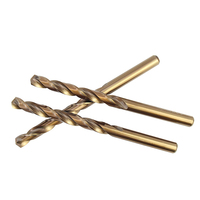 Forets en acier rapide HSS M35 à haute teneur en cobalt DIN338 pour l'acier inoxydable
