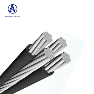 Ventas <span class=keywords><strong>de</strong></span> Fábrica caim aislado <span class=keywords><strong>de</strong></span> <span class=keywords><strong>baja</strong></span> tensión triplex abc <span class=keywords><strong>cable</strong></span> 6awg - Product Image 2