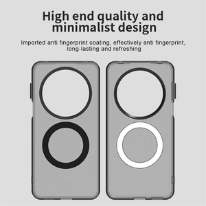 Funda Magnética Translúcida a Prueba de Golpes en Color Caramelo para Honor X70/X9D/400 Lite/400 <span class=keywords><strong>Pro</strong></span>/X9B/X50/300/Magic 7 Lite, Funda Esmerilada para Teléfono - Product Image 6