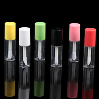 Tubes de brillant à lèvres 3ml, emballage mignon pour brillant à lèvres, boîte d'emballage pour tubes de brillant à lèvres, applicateur pinceau pour brillant à lèvres, tube de brillant à lèvres
