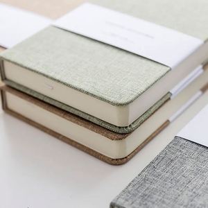 Wholesale Low MOQ Fabric Hardcover PVC/PP/Leather Custom <b>Mini</b> Pocket Journal <b>Notebook</b> Silk Screen Printed Portable OEM/ODM - Product Image 3