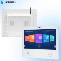 21.5 "à écran tactile multipoint Kiosque de commande automatique de bureau Pos Support de machine, Android Os pour Nfc