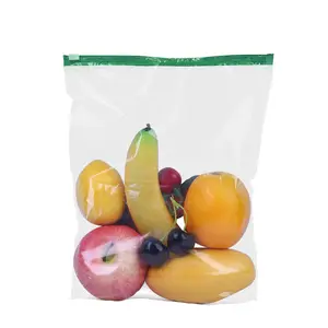 कम्पोस्टेबल मकई स्टार्च प्लास्टिक ज़िपलॉक बैग भंडारण परिधान के लिए बायोडिग्रेडेबल पॉली शॉपिंग बैग