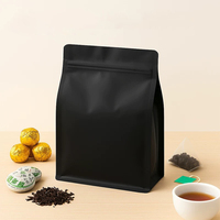 Pochette à fond plat personnalisée imprimée en héliogravure, qualité alimentaire, finition mate, en aluminium, étanche à l'eau et à l'humidité
