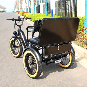 <span class=keywords><strong>Vélo</strong></span> cargo à 3 roues pour adultes, tricycle familial, tricycle à 3 roues pour passagers, <span class=keywords><strong>taxi</strong></span>, rickshaw <span class=keywords><strong>électrique</strong></span> motorisé - Product Image 3