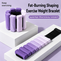Bracelets lestés ajustables pour bras et poignets, poids de gravité pour chevilles, sangles de musculation pour jambes, pour yoga, fitness et exercices