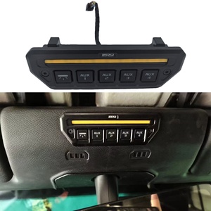Kit d'interrupteurs auxiliaires JL1309 avec lumières <span class=keywords><strong>LED</strong></span>, interrupteur AUX tout-terrain, système d'interrupteurs de console centrale pour Jeep Wrangler JL JT 18-24 - Product Image 6