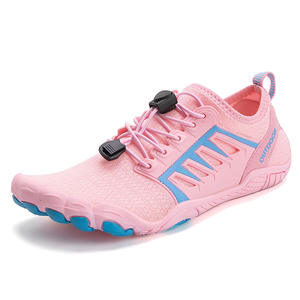 Xinzirain unisexe marche en plein air décontracté randonnée chaussures de montagne respirant creux maille tissu élastique dentelle orteil anti-glissant - Product Image 4