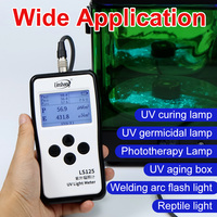 RTS LS125 Sonde Multiple UVA UVB UVC 450nm Lumière Bleue Ultraviolet UV Light Meter Radiometer