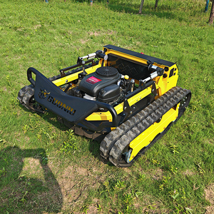 Điều khiển từ xa <span class=keywords><strong>Robot</strong></span> Máy cắt cỏ Xăng nông nghiệp Crawler với 900 mét chiều rộng cắt - Product Image 6
