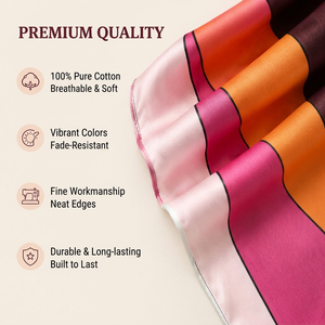 Custom Printed Silk Square Scarf Custom Logo Bandana <b>Head</b> Scarf Private Label Low MOQ Factory - Product Image 2