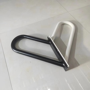 Barre <span class=keywords><strong>d</strong></span>'appui réglable et pliable pour toilettes, poignée de maintien à clipser pour <span class=keywords><strong>douche</strong></span>, support de fixation auxiliaire - Product Image 2