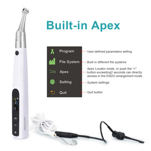 Moteur endodontique sans fil pour instrument rotatif endodontique, localisateur d'apex, équipement dentaire avec contre-angle 16:1 - Product Image 4