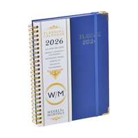 Carnet à spirales ODM avec couverture en tissu ligné, reliure spirale, agenda de travail avec logo personnalisé - Direct usine