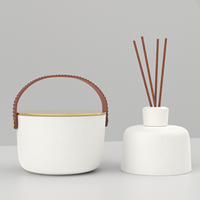 CH Vente en gros de verre de luxe pour diffuseur d'anches Coffret cadeau Parfum de maison personnalisé Aromathérapie sans feu pour votre maison