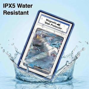 High Quality Aluminum Magnetic Business Card Holder 100% UV Resistant Tempered Glass Double Sided for <b>Display</b> <b>Case</b> - Product Image 4