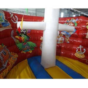 Comercial Barco Pirata inflable castillo inflable gorila saltando deslice combo para niños - Product Image 3