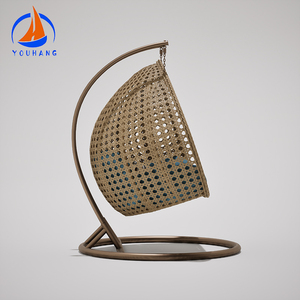 Vente en gros Silla Colgante De Mimbre 2 places Suspendus De jardin Double Chaise Oeuf Hangstoel 2 Persoon - Product Image 6