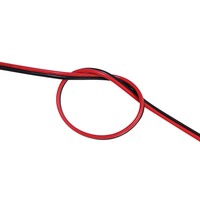 Kabel Kawat Paralel Merah dan Hitam Purorigin Awg 2468, Kabel Data Tembaga Elektrik, Kabel Segel 24awg 22awg 20awg 18awg